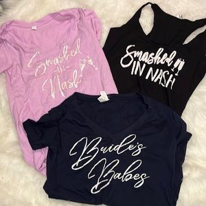Bundle Bachelorette Shirts- Nashville